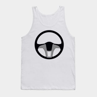 Steering Wheel Car Driving Tank Top